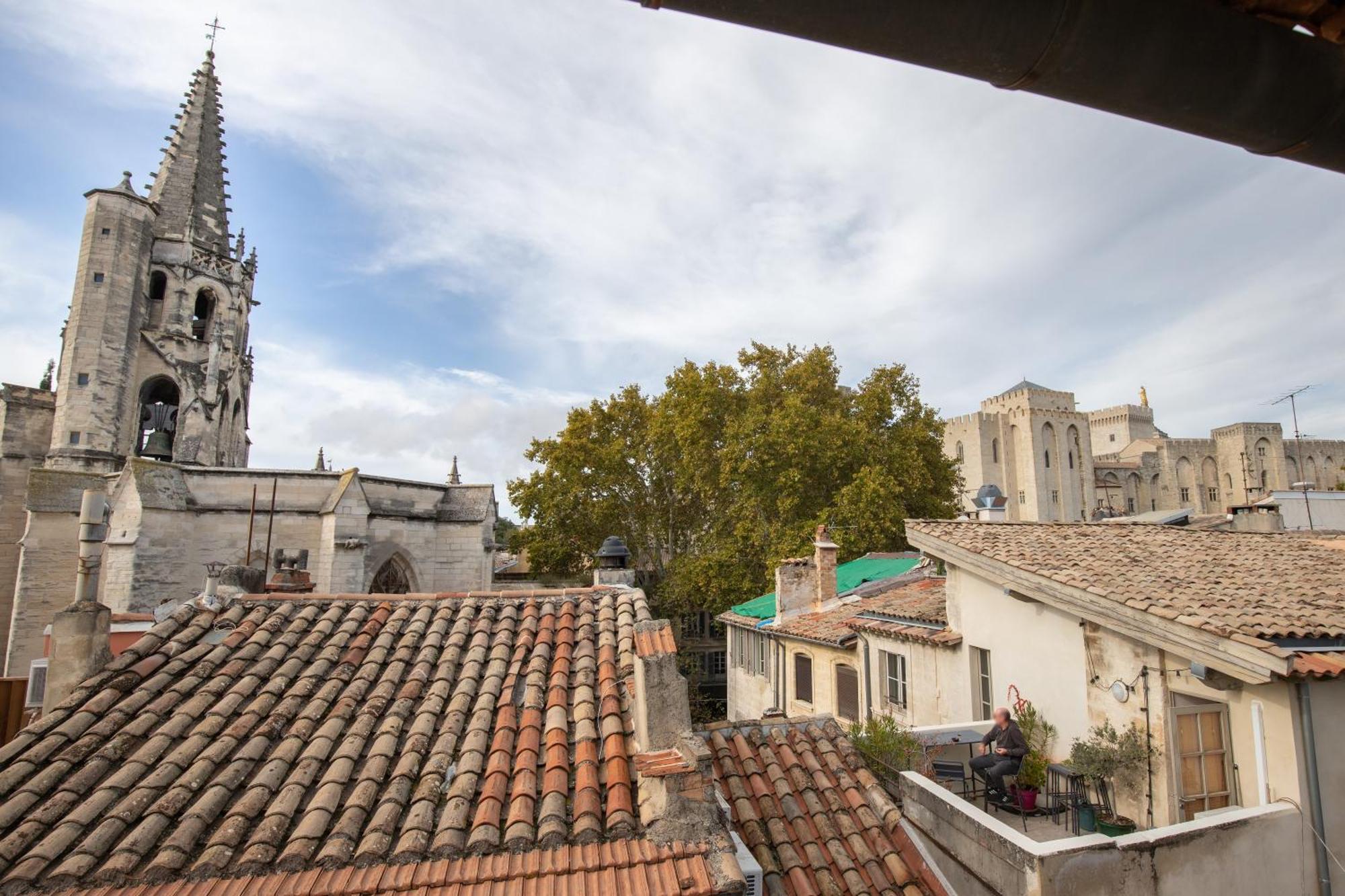 Le Ciel Du Palais - Intramuros - 2 Ch - Wifi Avignon Ngoại thất bức ảnh