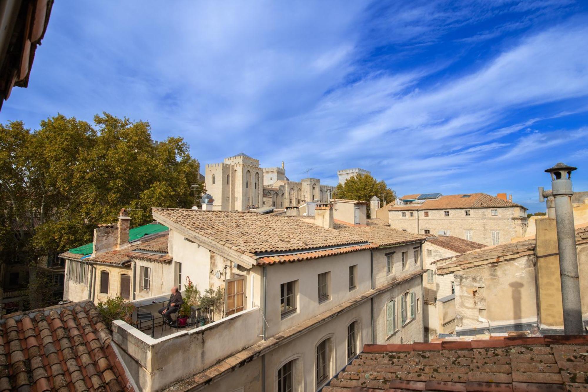 Le Ciel Du Palais - Intramuros - 2 Ch - Wifi Avignon Ngoại thất bức ảnh